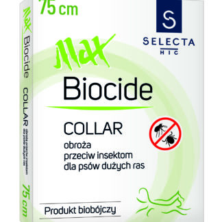 <b>MAX BIOCIDE</b> <br>COLLAR – Obroża Przeciw Insektom dla Psów dużych ras – 75 cm